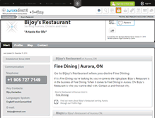 Tablet Screenshot of bijoys-restaurant-aurora.auroradirect.info